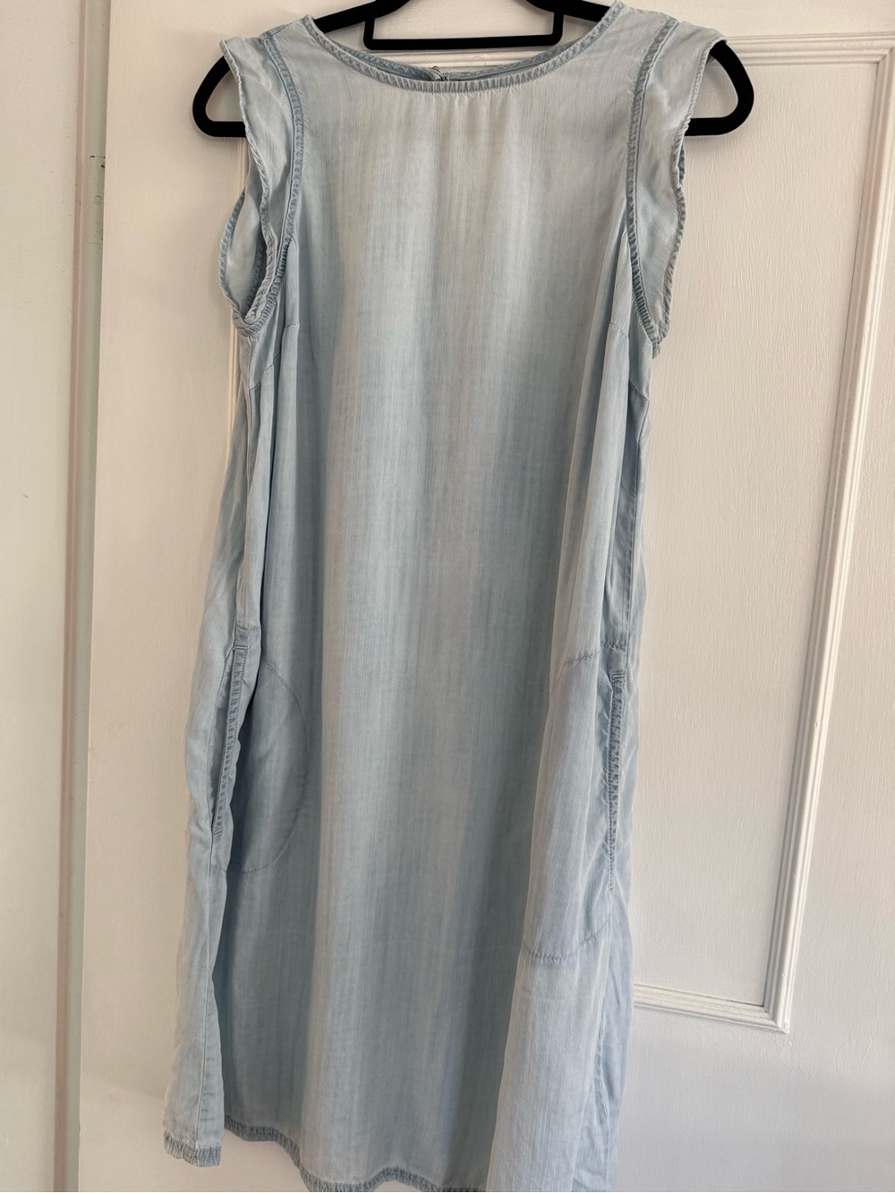 Jordache Light Blue Chambray Dress with pockets